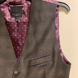 Ted Baker Wool Vest/ Waistcoat Size 3